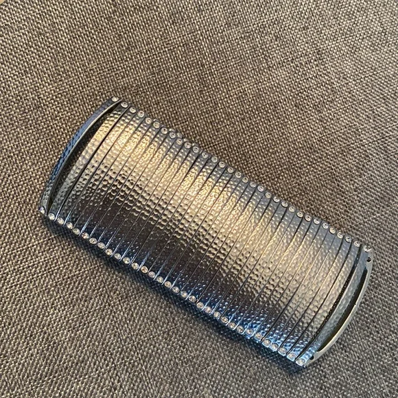 Large Silver Statement Bracelet - Picture 3 of 4